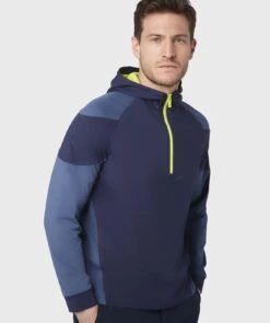 Callaway Mixed Media 1/4-Zip Golf Hoodie CGKFC056 -Golf Edge Wear Sales Callaway Mixed Media 1 4 Zip Golf Hoodie CGKFC056 13