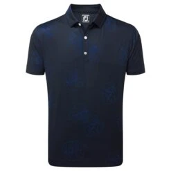 Golf Edge Wear Sales 8 Footjoy Jungle Leaf Print Golf Polo Shirt 88786