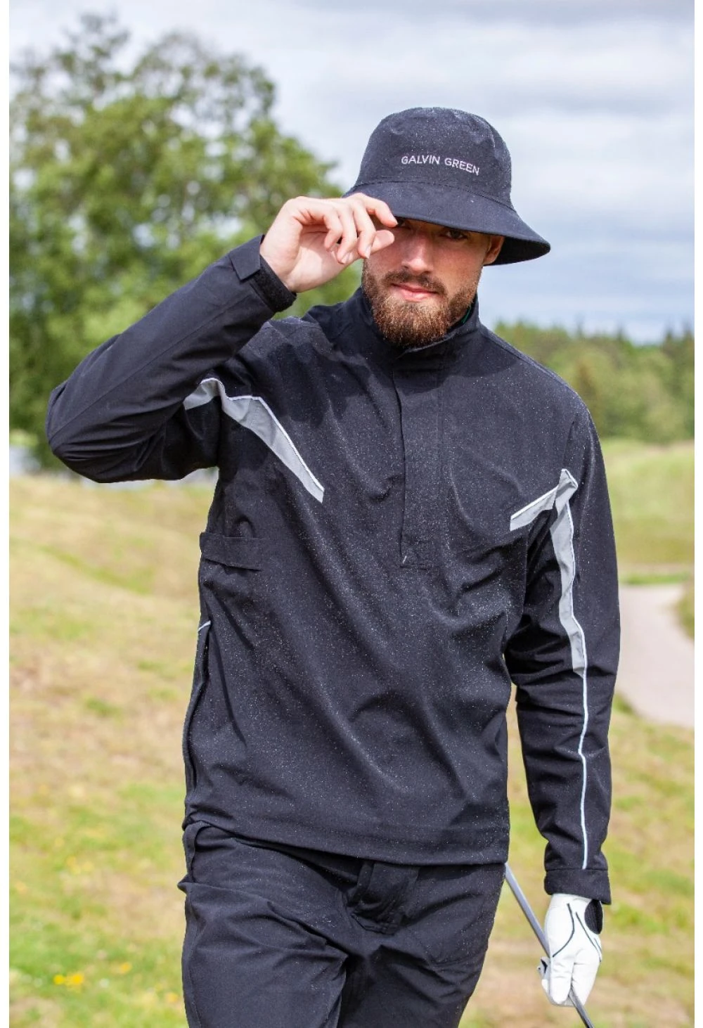 Galvin Green Abe 1/2-Zip Paclite Waterproof Golf Jacket G1200 8 Galvin Green Abe 1/2-Zip Paclite Waterproof Golf Jacket G1200 - Image 6