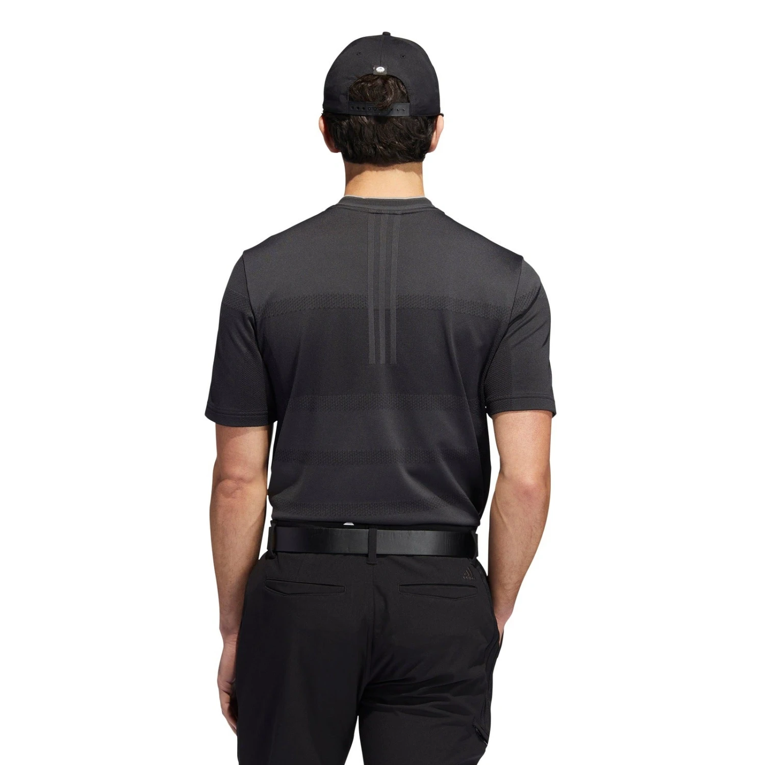 Adidas Statement Seamless Primeknit Golf Polo Shirt H61758 7 Adidas Statement Seamless Primeknit Golf Polo Shirt H61758 - Image 5