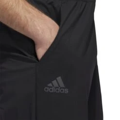 Adidas Provisional Waterproof Golf Pants HF9124 -Golf Edge Wear Sales HF9124 7 APPAREL OnModel DetailView1 white