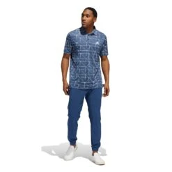 Adidas Primegreen Jogger Golf Pants HG3670 10 Adidas Primegreen Jogger Golf Pants HG3670 -Golf Edge Wear Sales HG3670 6 APPAREL OnModel StandardOutfitView white