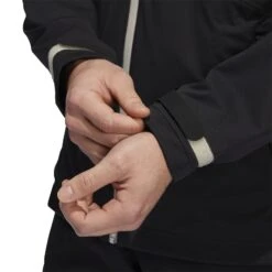 Adidas RAIN.RDY Golf Jacket HN4128 11 Adidas RAIN.RDY Golf Jacket HN4128 -Golf Edge Wear Sales HN4128 9 APPAREL OnModel DetailView2 white