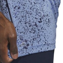 Adidas Jacquard Golf Polo Shirt HS1116 11 Adidas Jacquard Golf Polo Shirt HS1116 -Golf Edge Wear Sales HS1116 8 APPAREL OnModel DetailView2 white