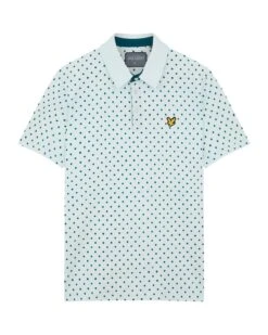 Lyle & Scott Lyle Polka Dot Golf Polo Shirt SP1665G 7 Lyle & Scott Lyle Polka Dot Golf Polo Shirt SP1665G -Golf Edge Wear Sales Lyle Scott Polka Dot Golf Polo Shirt SP 0