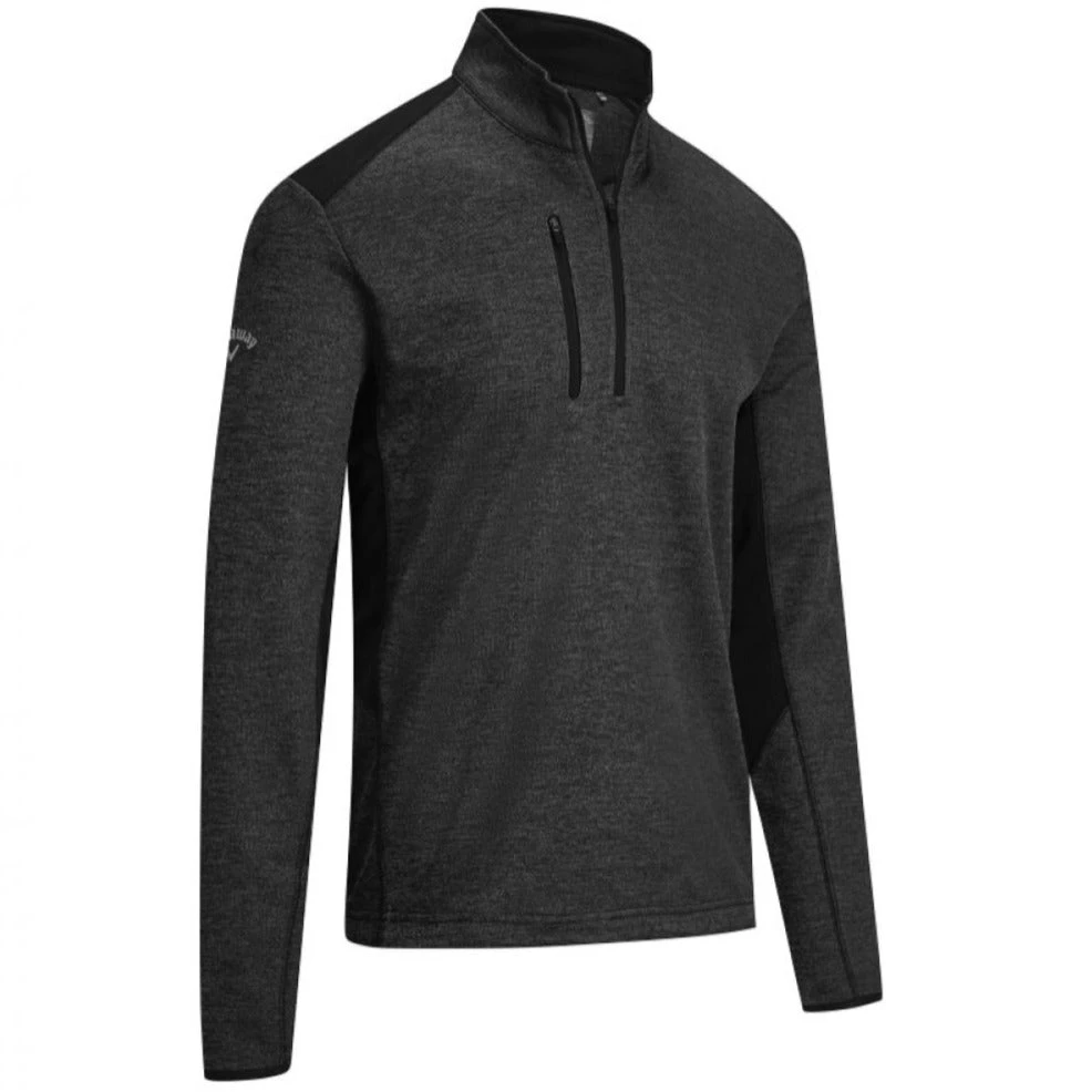 Callaway Dual Action Heathered Fleece Golf Pullover CGKFA0L7 3 Callaway Dual Action Heathered Fleece Golf Pullover CGKFA0L7